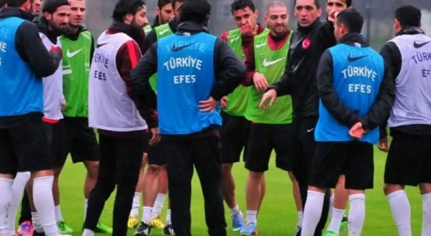 A MİLLİLER LETONYA SINAVINDA...