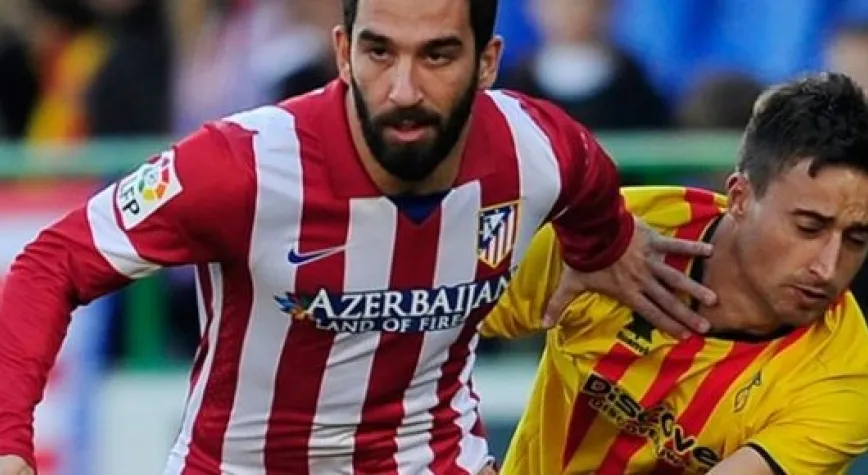 ARDA TURAN İSPANYA'DA COŞTU!..