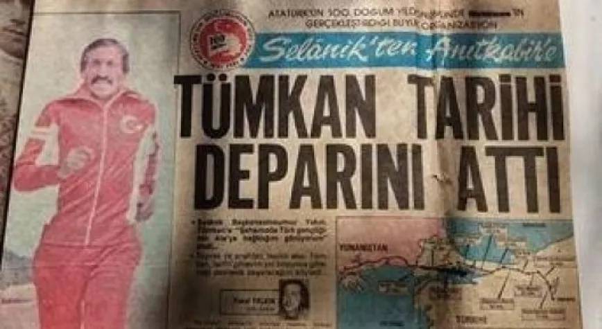 ATATÜRK'ÜN EVİNDEN ANITKABİRE...