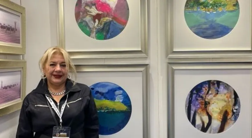 BAŞKENTLİ RESSAM AĞIRDAŞ ARTANKARA'DA!..