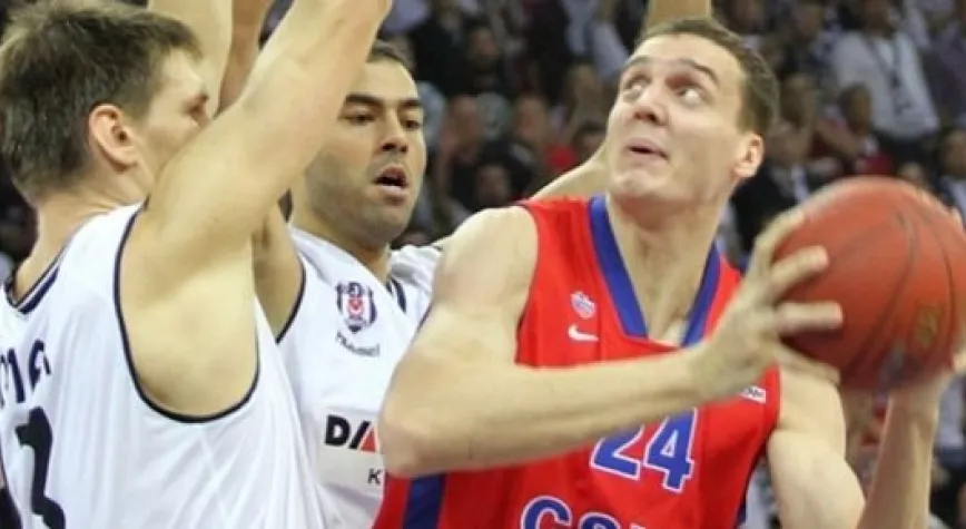 BEŞİKTAŞ: 58  CSKA MOSKOVA: 85