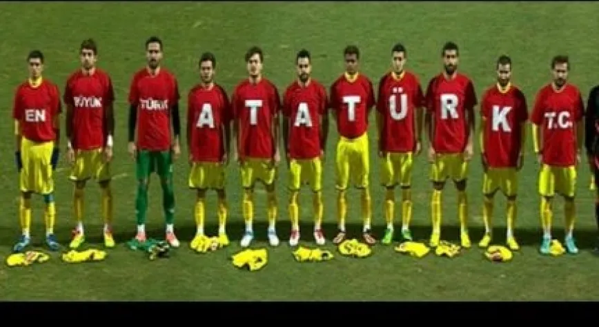 BUCA DA ATATÜRK TİŞÖRTÜYLE ÇIKTI...