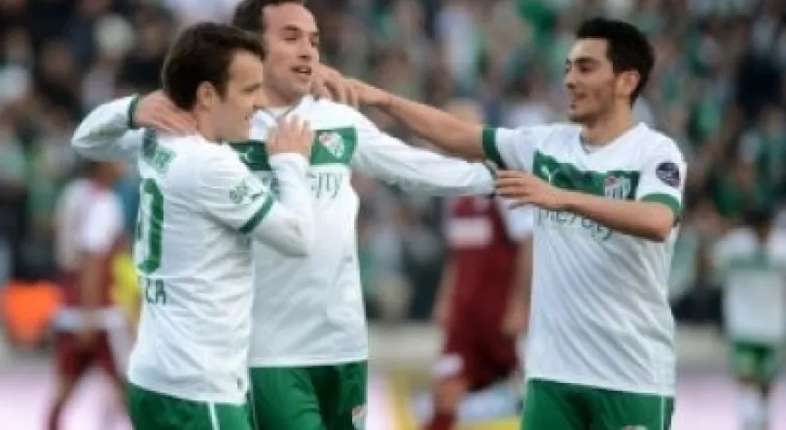 BURSASPOR'A TEK GOL YETTİ: 1- 0