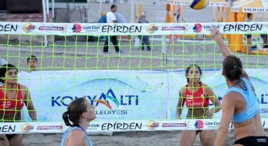 EPİRDEN PLAJ VOLEYBOLU!..
