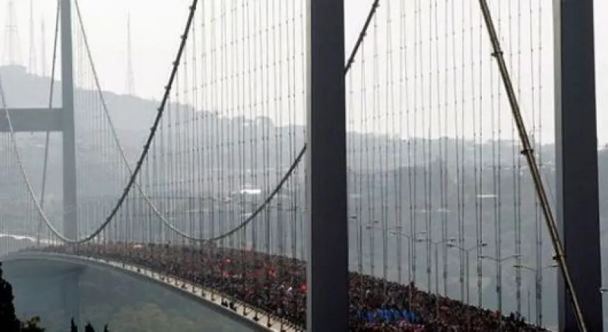 EYVAH... BOĞAZİÇİ KÖPRÜSÜ YİNE SALLANDI!..