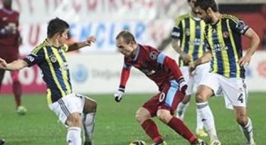 F. BAHÇE TRABZON'DA COŞTU: 3- 0