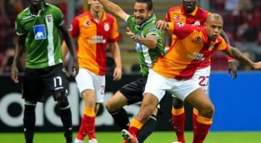 GALATASARAY'IN DEV KADROSU UEFA'DA...