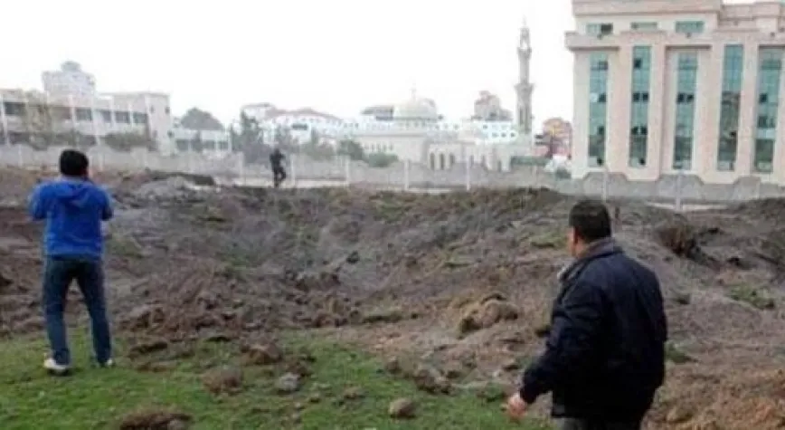 GAZZE'DE STADA BOMBA ATILDI!