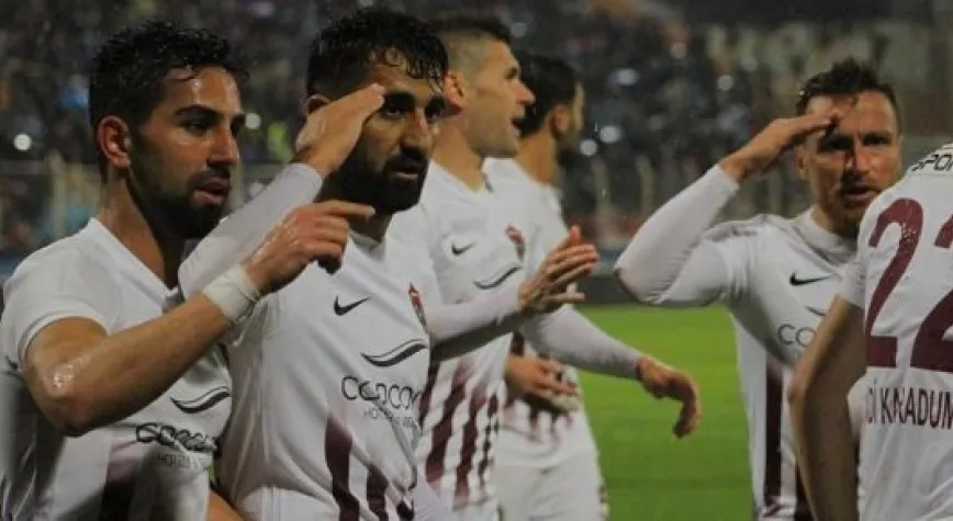 HATAYSPOR GALİBİYETİ KAÇIRDI...