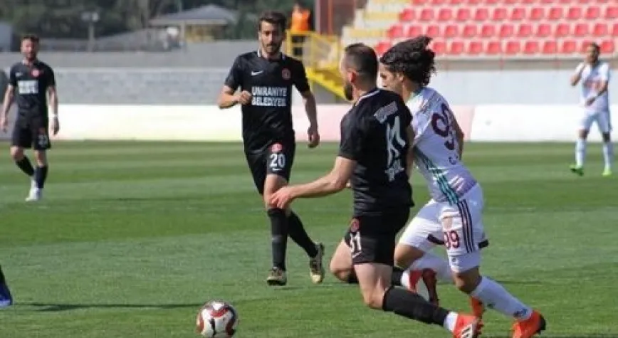 HATAYSPOR ÜMRANİYE'YE TAKILDI!..