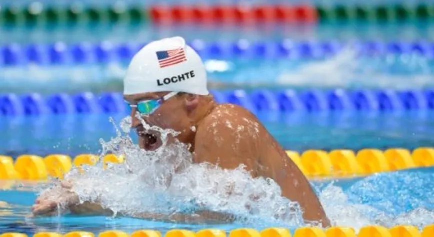 HAVUZDA İLK ALTIN LOCHTE'NİN