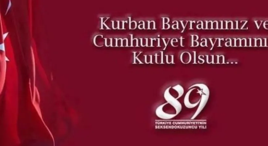 İKİ BAYRAM BİR ARADA... NE GÜZEL!