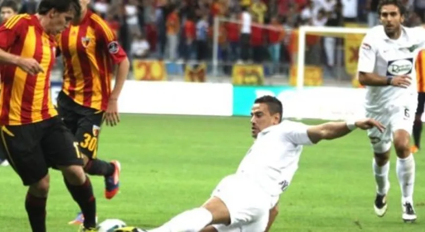 KAYSERİSPOR KAN KAYBEDİYOR: 1- 1