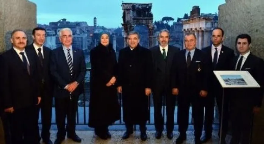 TERİM CUMHURBAŞKANIYLA İTALYA'DA!..