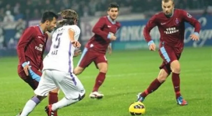 TRABZONSPOR ORDU'YA GALİP: 2- 1