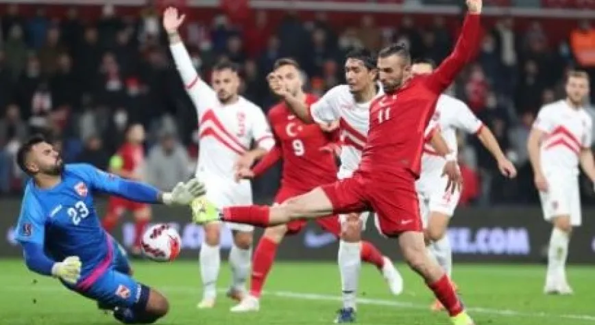 TÜRKİYE KARADAĞ SINAVINDA...