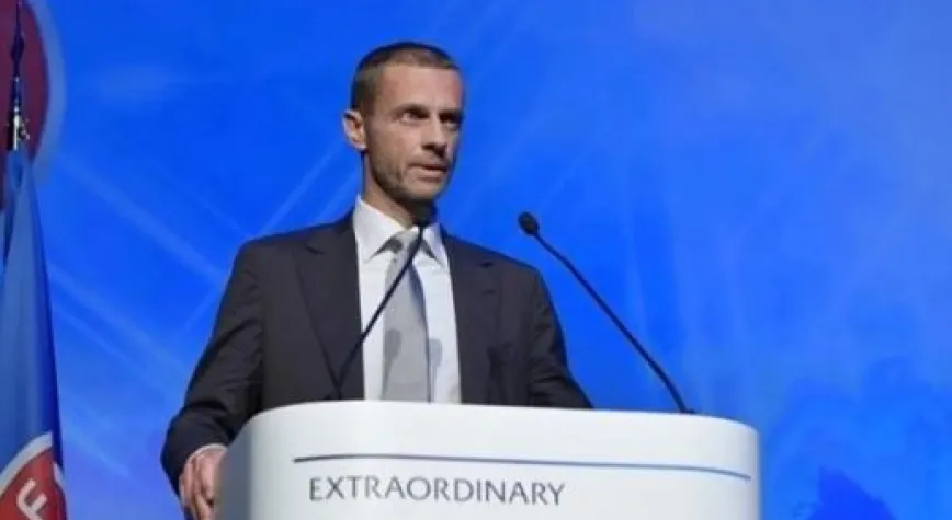 UEFA'NIN YENİ BAŞKANI: CEFERİN...