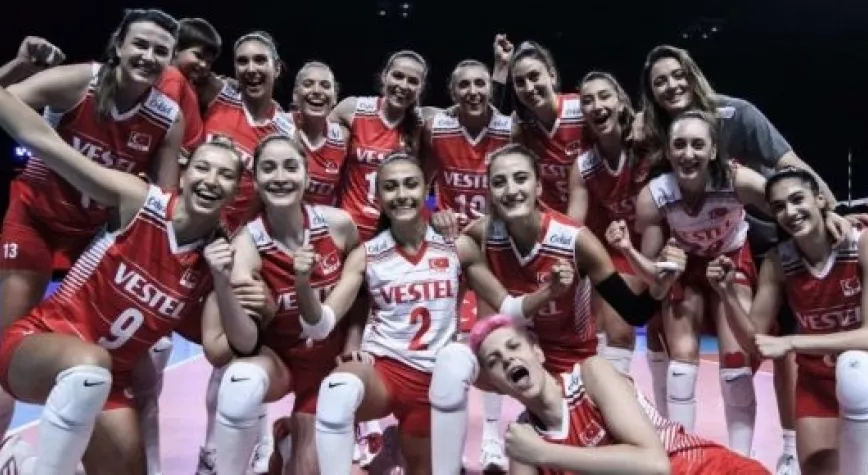 VOLEYBOLCULARIMIZ RAKİP TANIMIYOR...