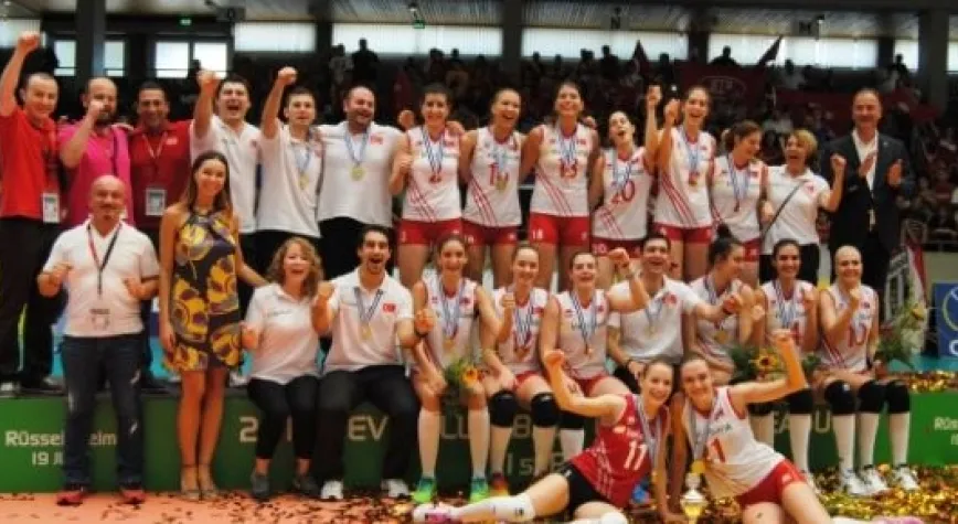 VOLEYBOLDA AVRUPA ŞAMPİYONUYUZ!..