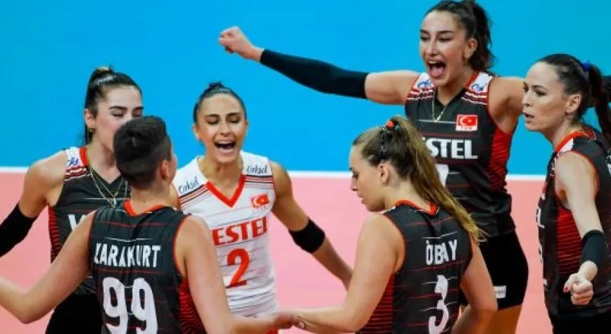 VOLEYBOLDA KOLAY GALİBİYET!